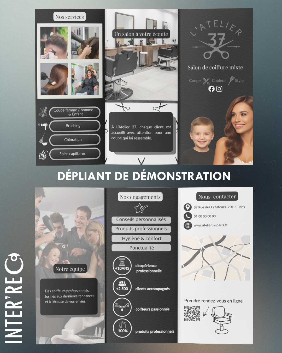 création depliant publicitaire professionnel